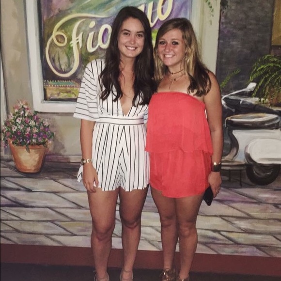 Striped Romper - Picture 1 of 1