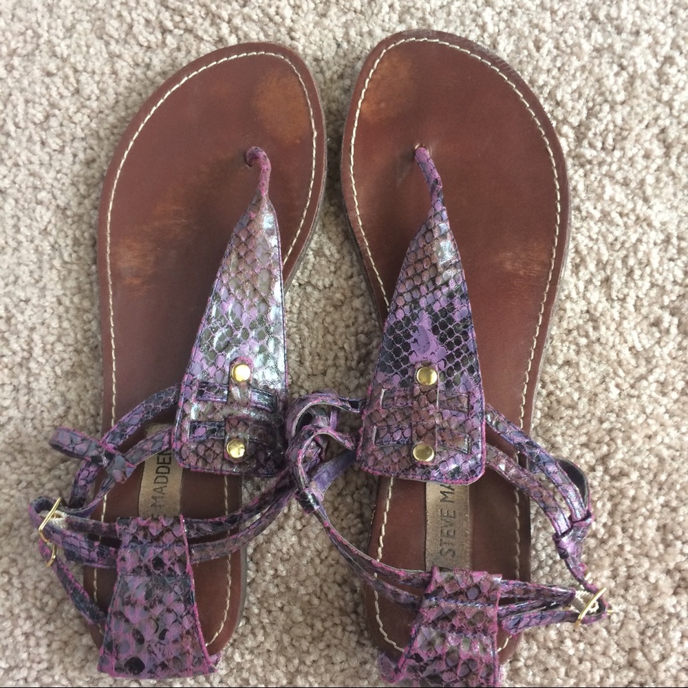 Steve Madden Purple Sandal