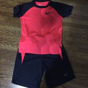 Boys NIKE dri fit set