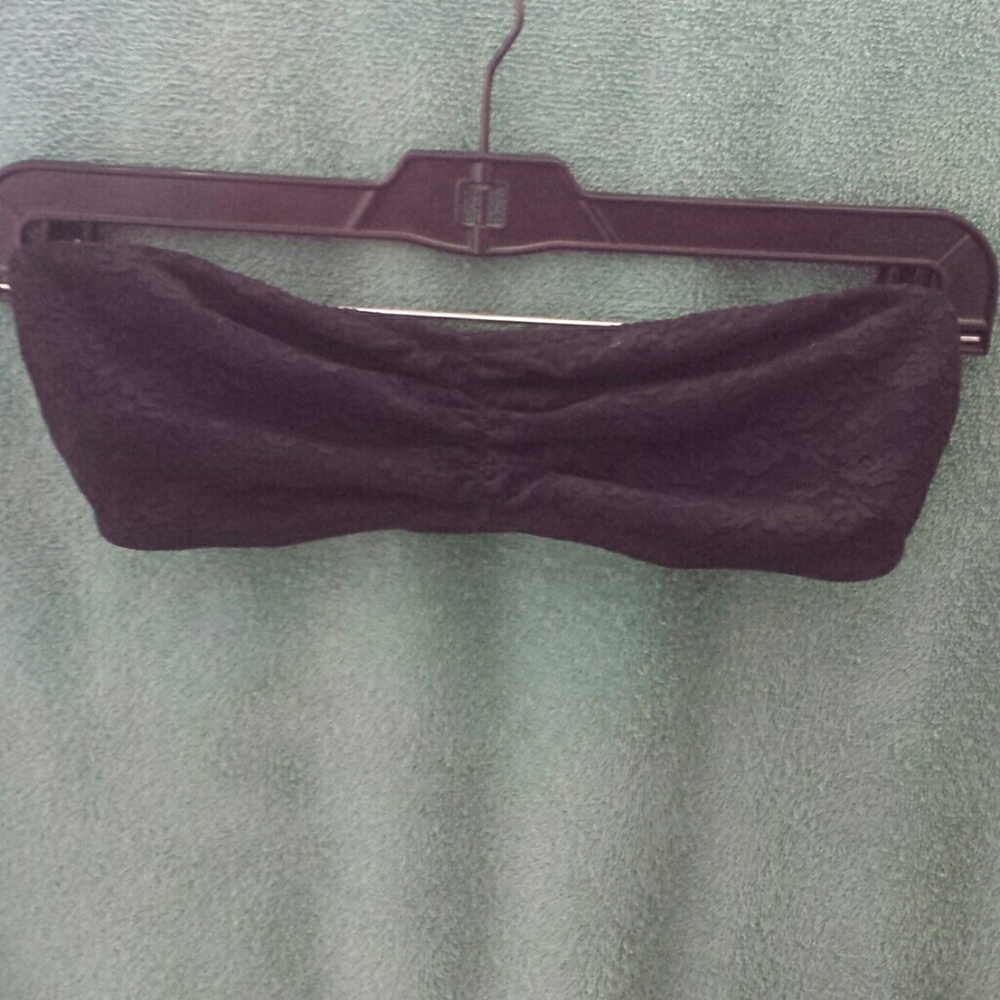 PINK by VS black lace Bandeau