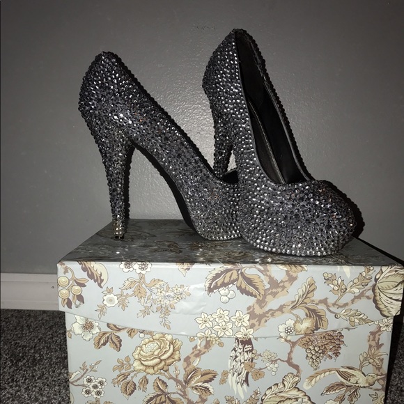 Shoes - Custom made heels size 10 worn once