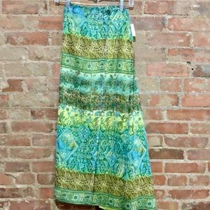 •Wrap Around Lined Skirt•