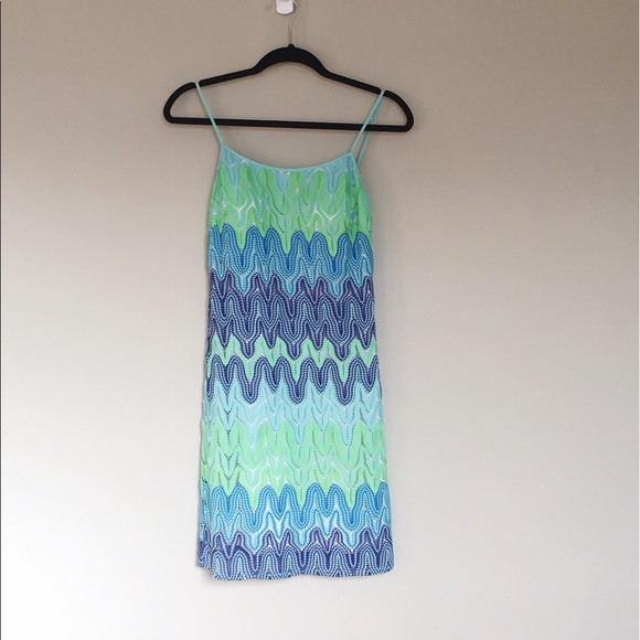 Lilly Pulitzer Dresses & Skirts - Lilly Pulitzer Avalon Dress: Blue/Green Multi. XS.