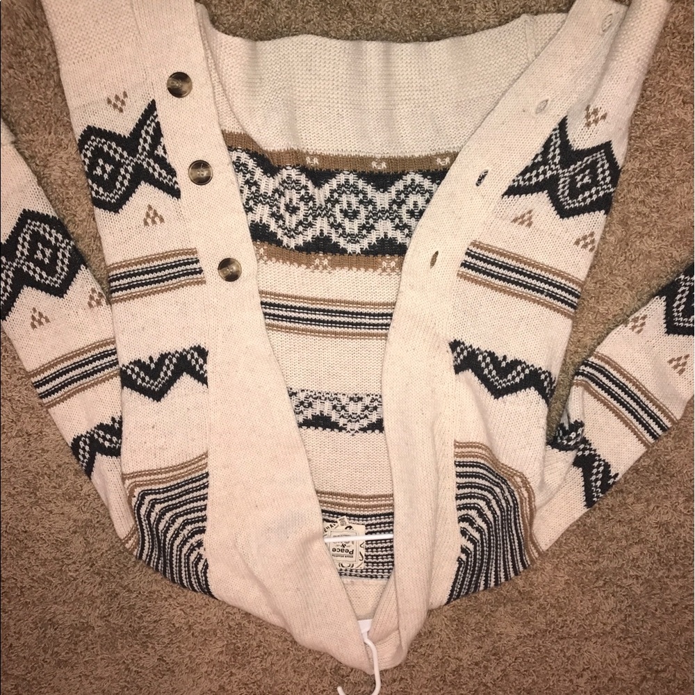 Chunky Aztec Sweater
