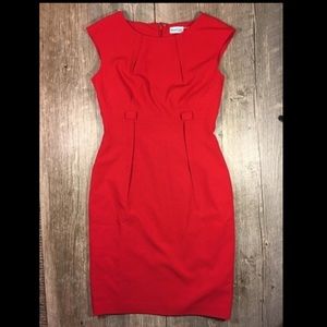 Marvin Richards red sheath midi dress Marvin Richards red sheath midi dress