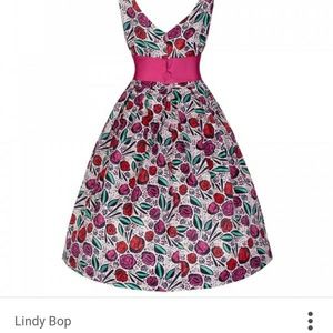 Lindy bop rose dress