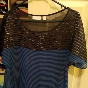 Chiffon short sleeve dress shirt