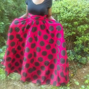 Polka Dot Maxi