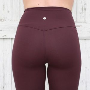 Lululemon high waisted wunder under leggings