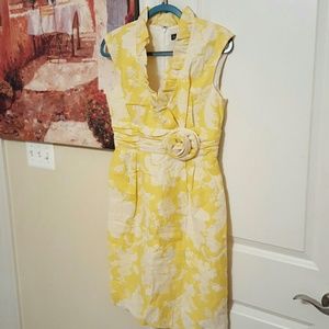 Flowery Yellow dress
