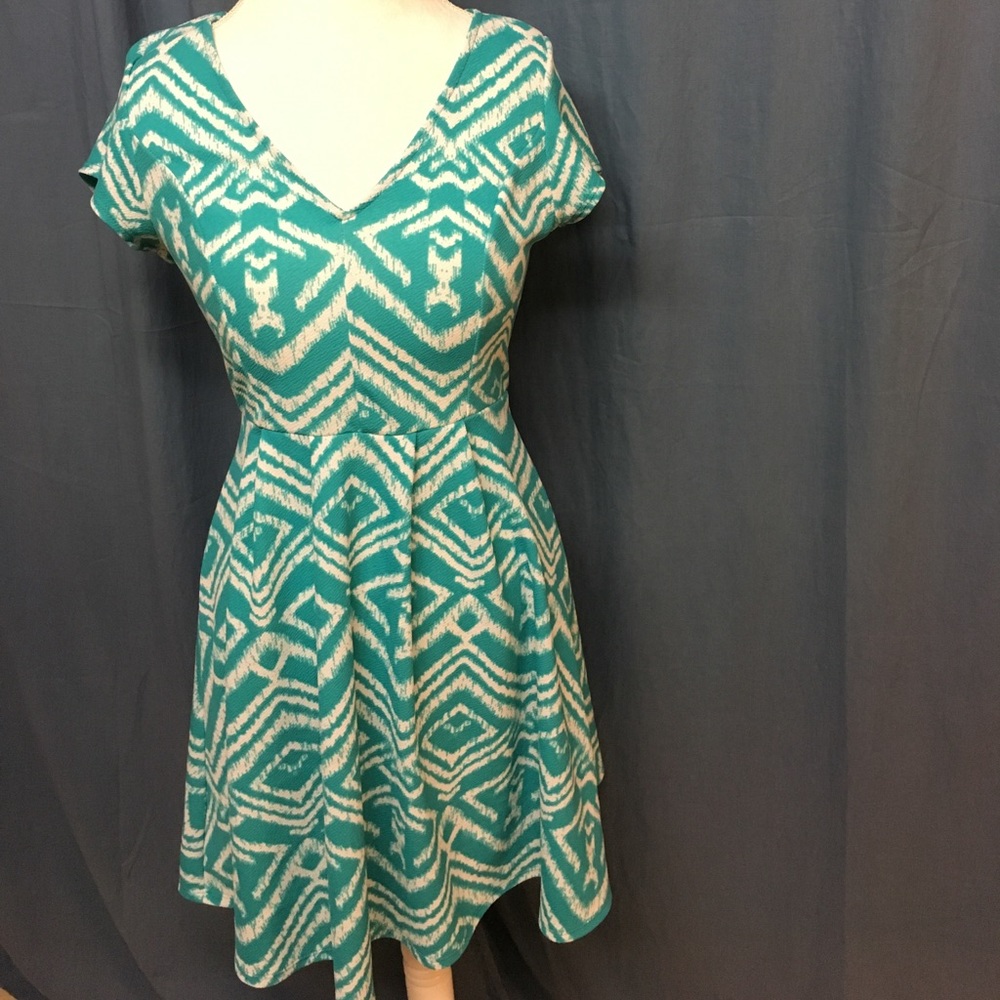 Teal dress