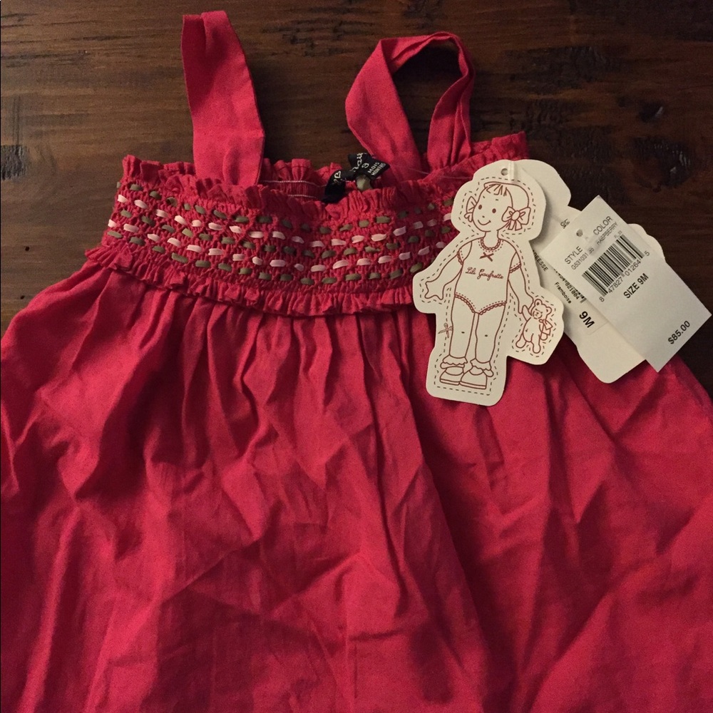 Lili Gaufrette girls shirt (9 mos)