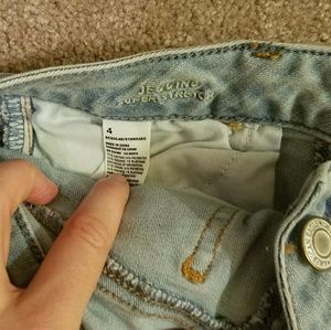 Light AE skinny jeggings