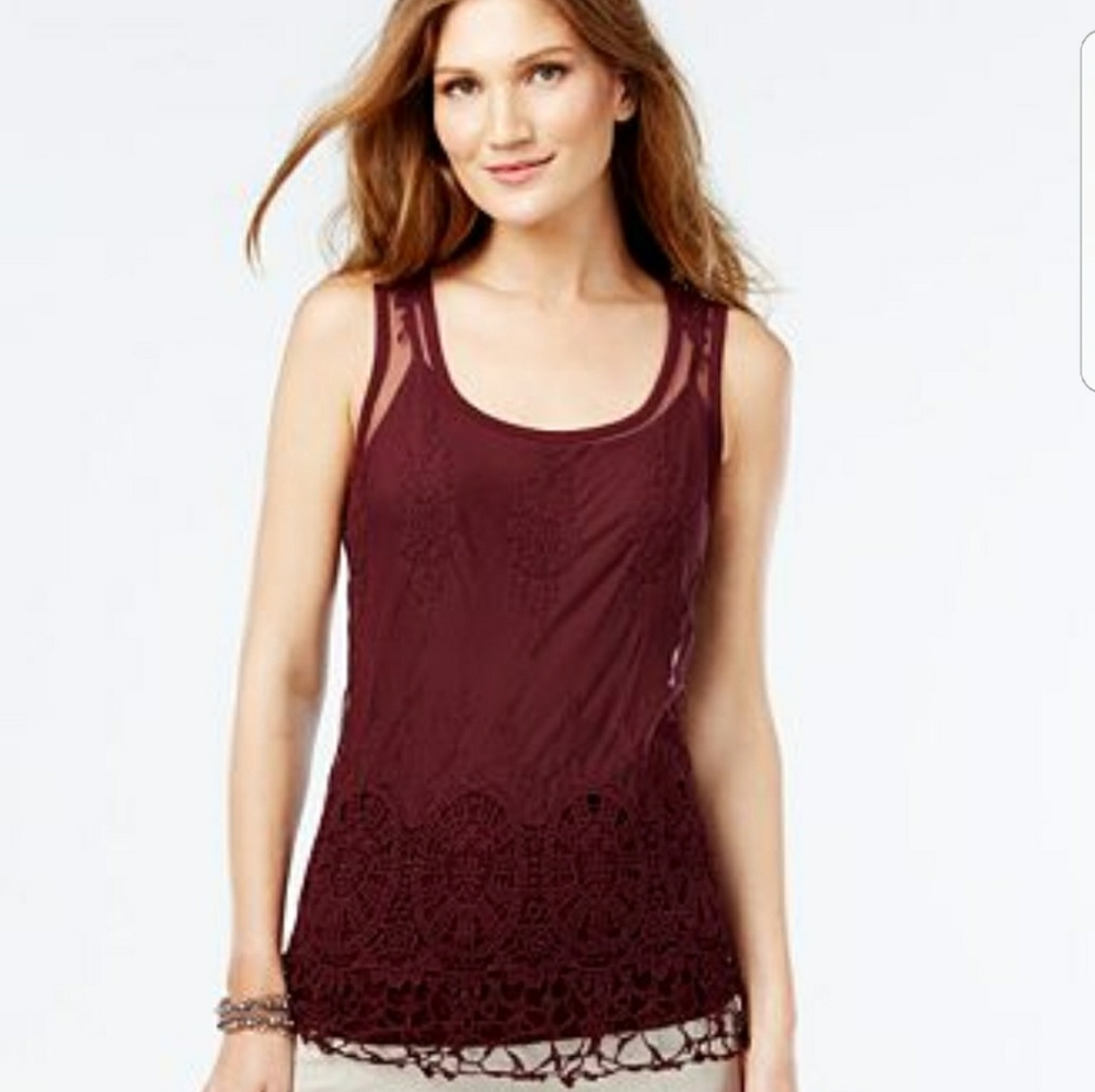 !!SOLD!! Inc Lace Tank
