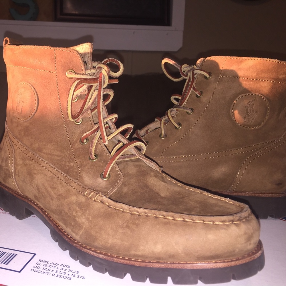 Polo Ralph Lauren boots size 10 men