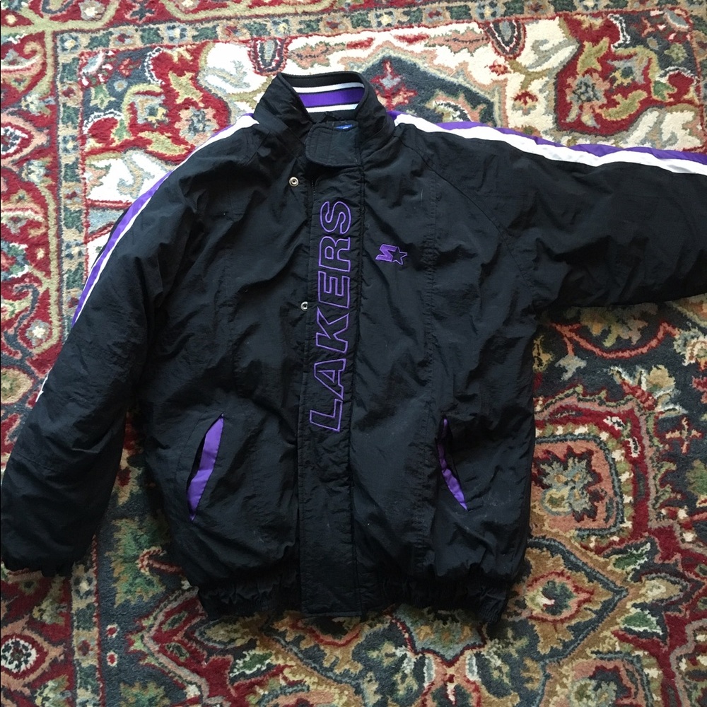Vintage 90s Los Angeles Lakers Starter Jacket