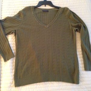 Tommy Hilfiger Olive Sweater