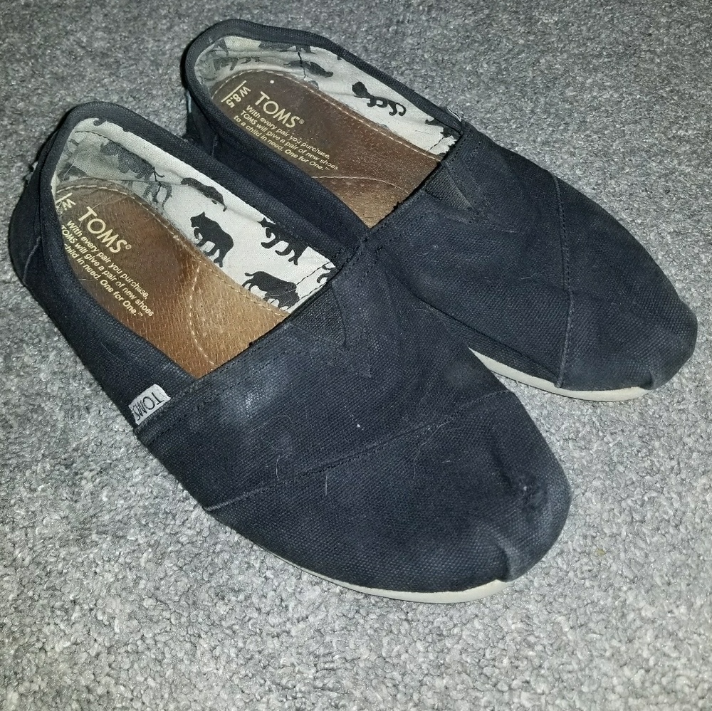 Women's Classic Black Toms