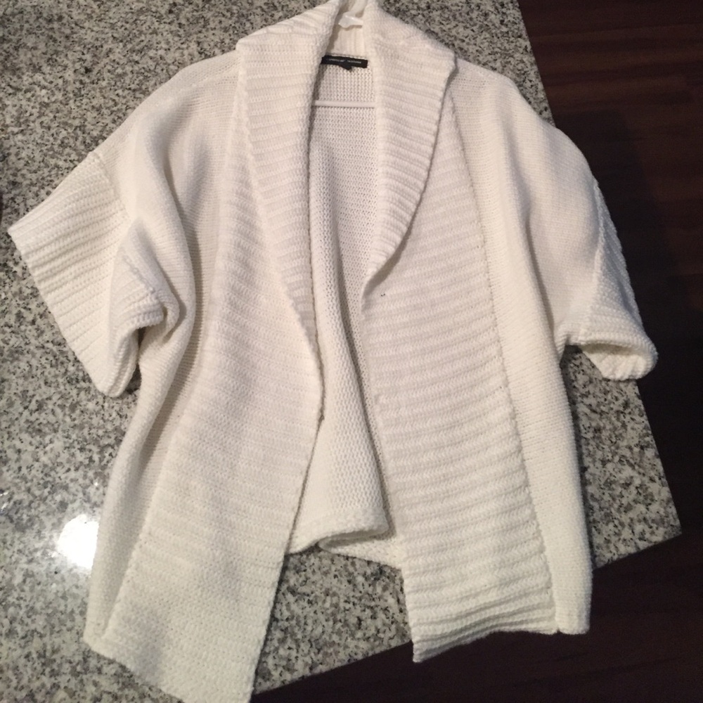 Express white cardigan sweater