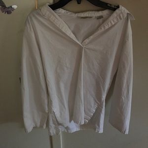 white button top.