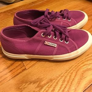 Purple Superga Sneakers