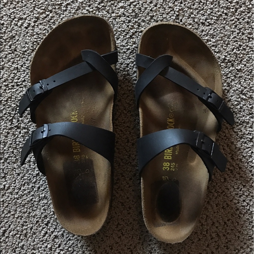 Birkenstocks size 38 (8 women's) Mayari style.