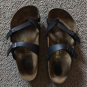 Birkenstocks size 38 (8 women's) Mayari style.