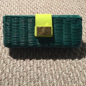 Jcrew clutch-- never used