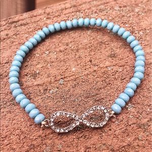 Infinity sign bracelet