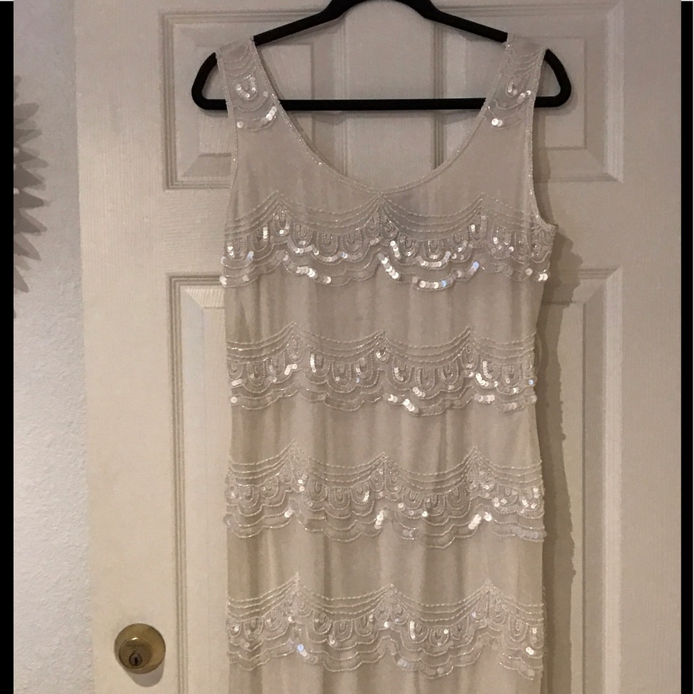 Pisarro Nights beaded dress