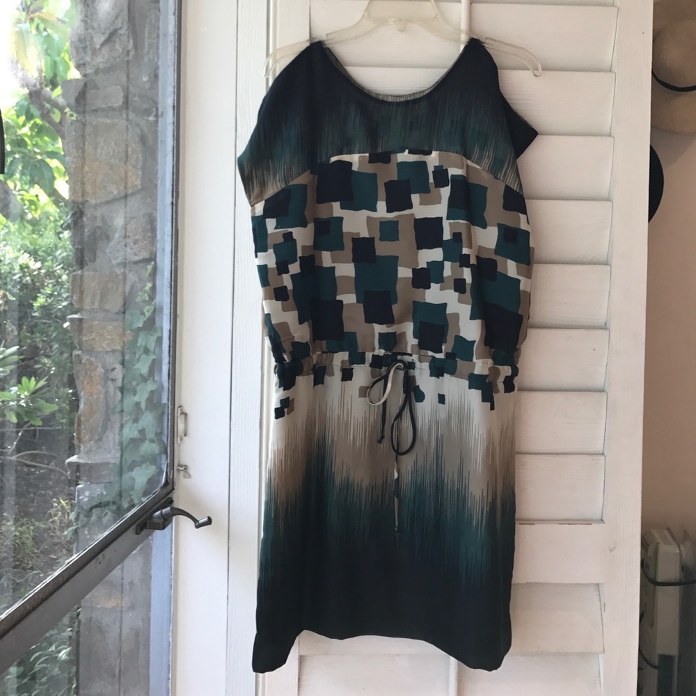 Cold shoulder dress