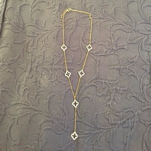 Clover Drop Necklace