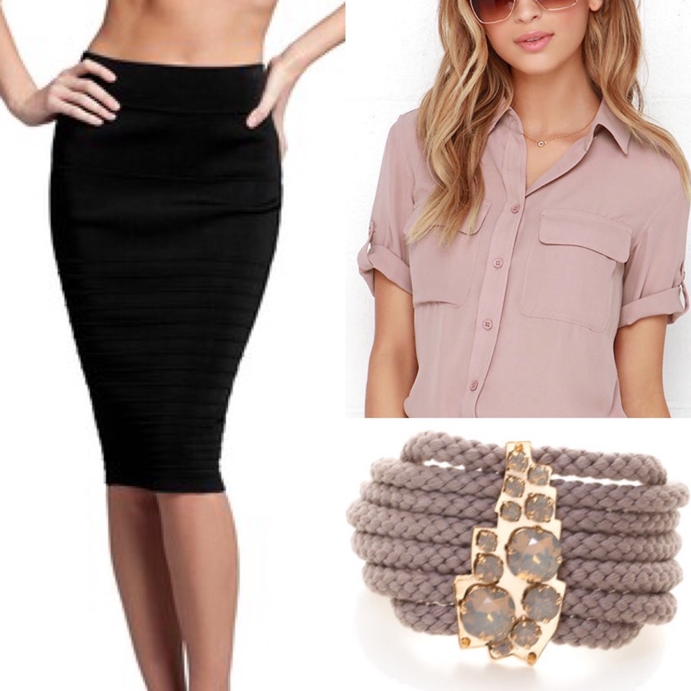 2/$15🆑🖤Like 🆕Wet Seal Casual Pencil Skirt🖤