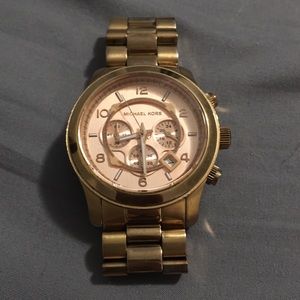 Authentic Michael Kors Rose Gold Watch
