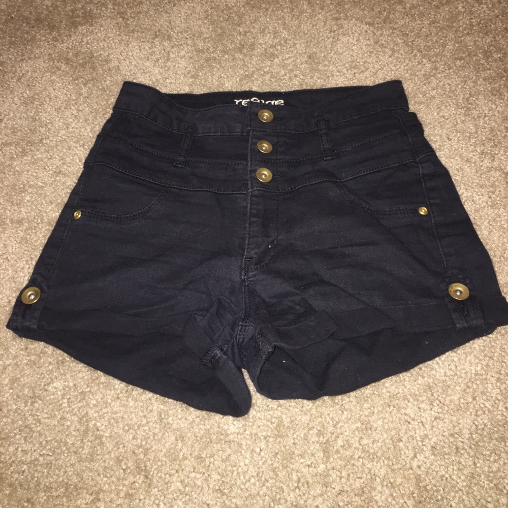 High waisted shorts