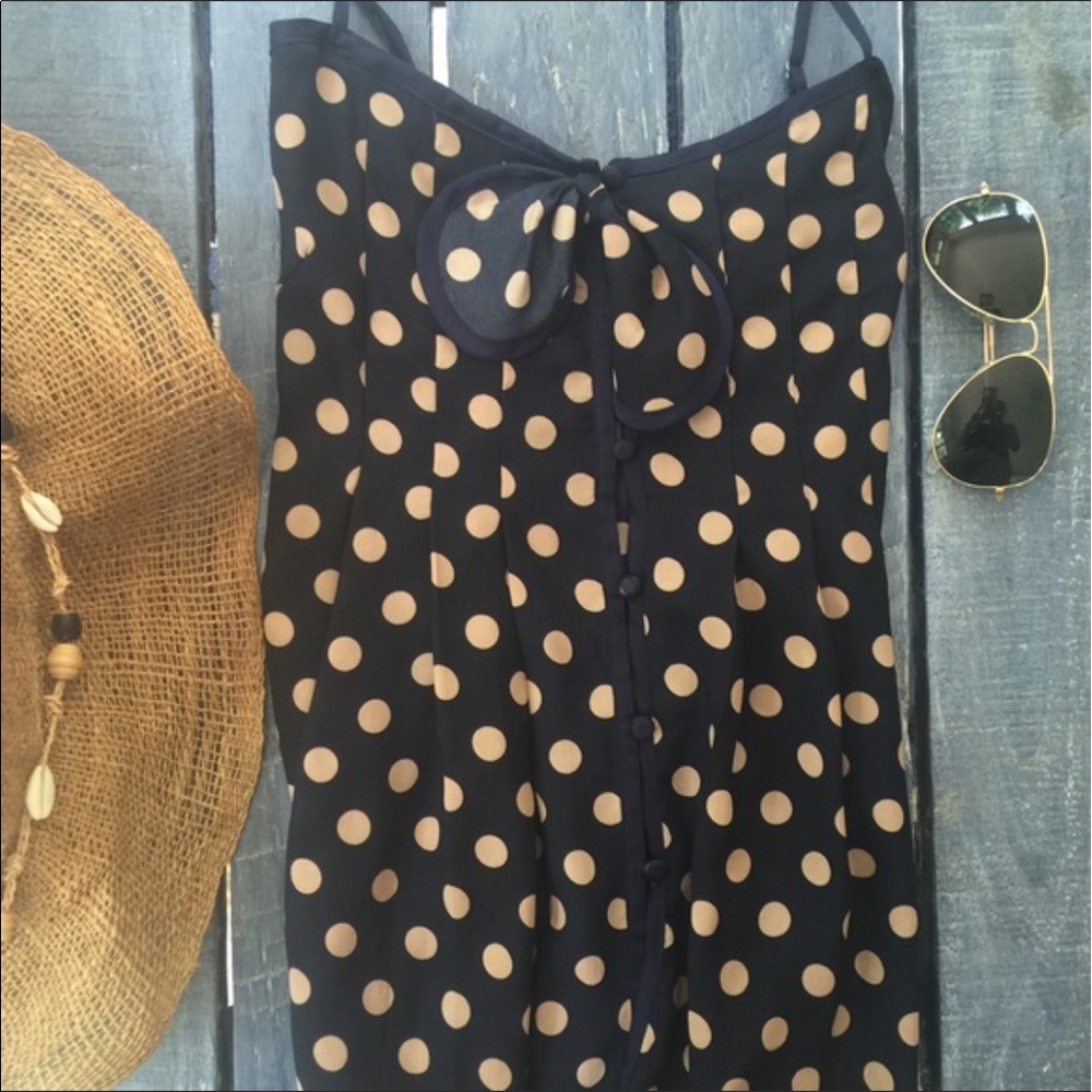 Polka dot cami