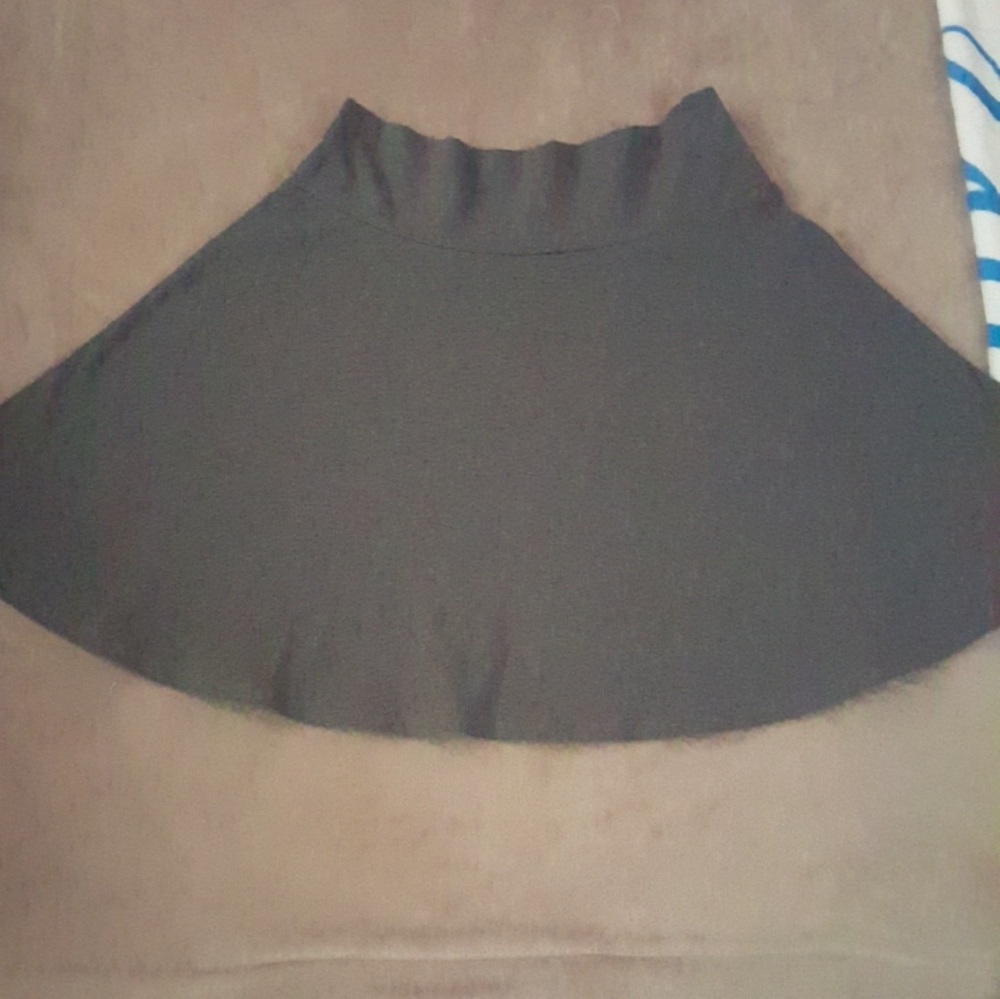 Forever 21 grey skater skirt