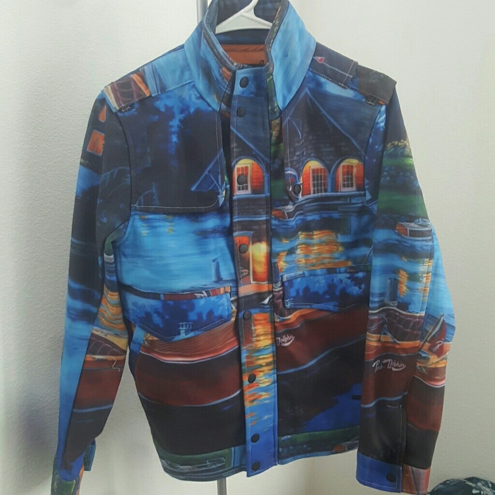 Pink dolphin jacket
