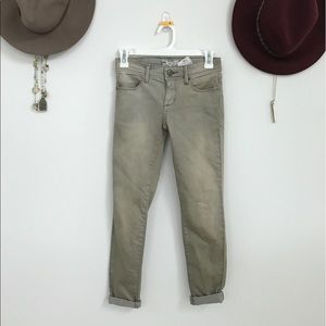 Free People taupe jeans style pants size 24 NWT