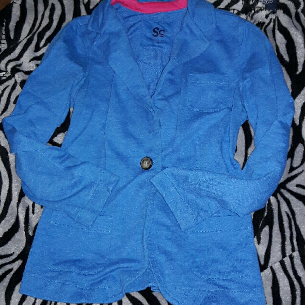 Blue blazer