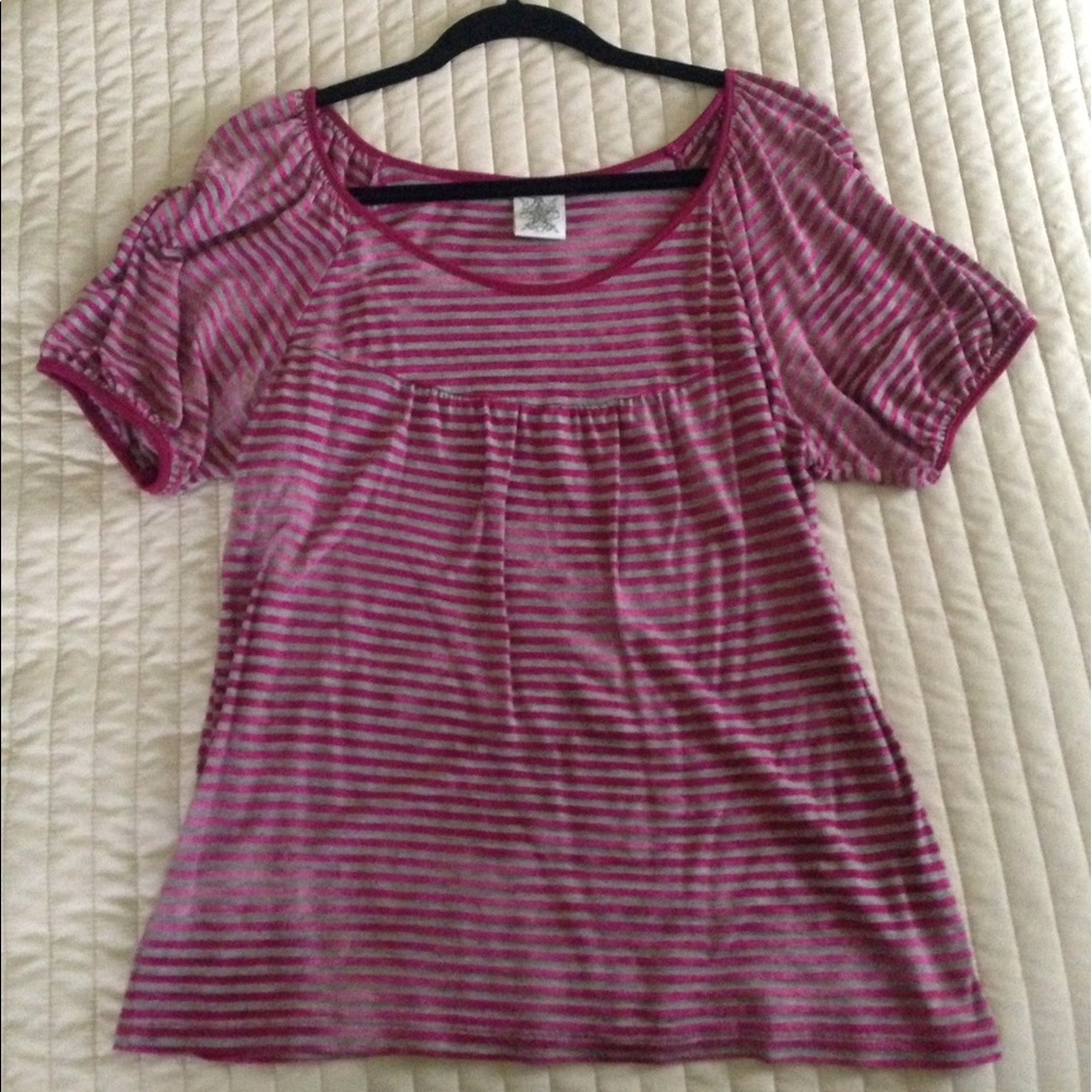 Pink Stripe Tshirt