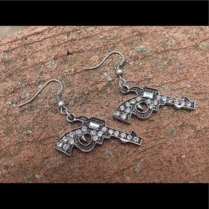 Pistol earrings
