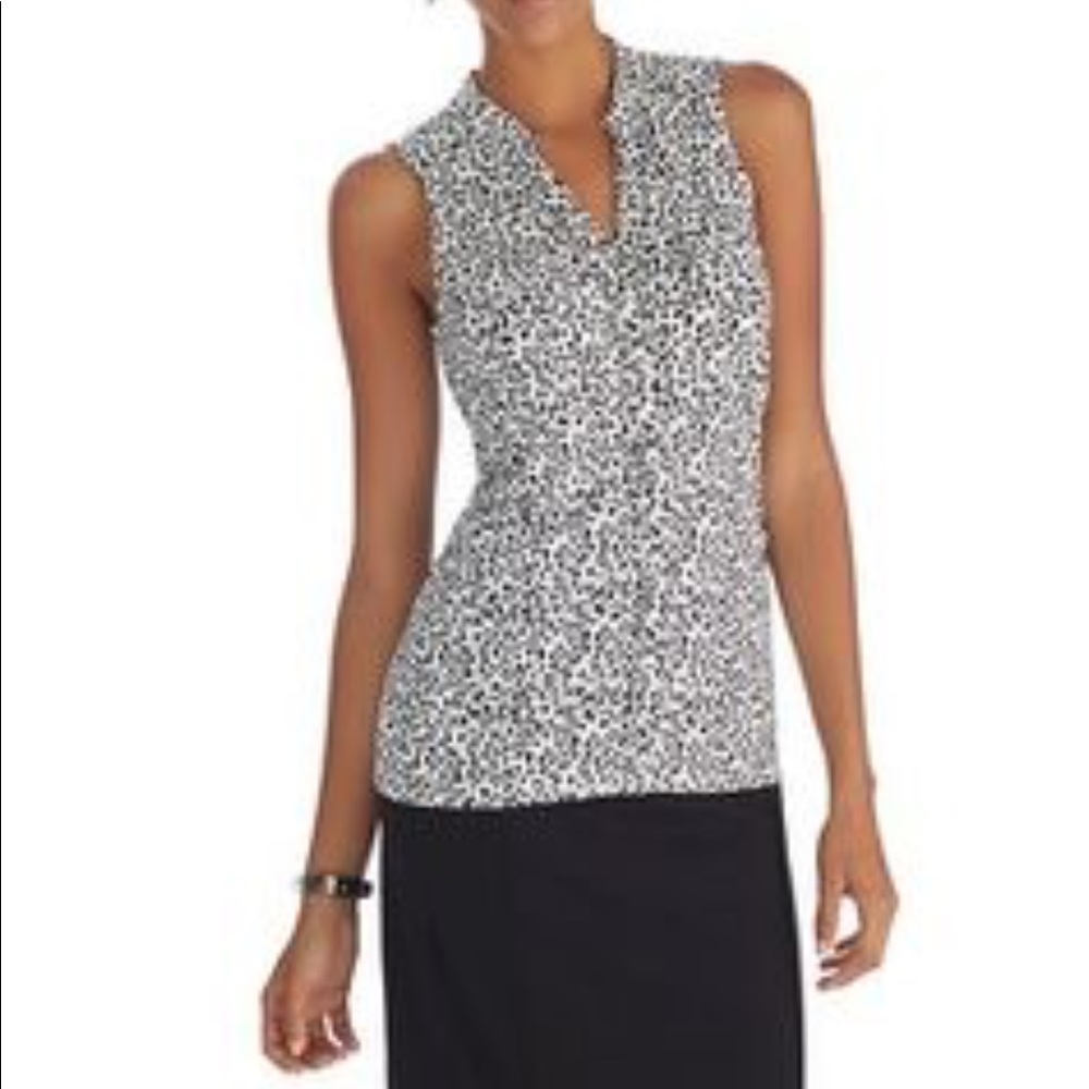 WHBM NWOT button down top