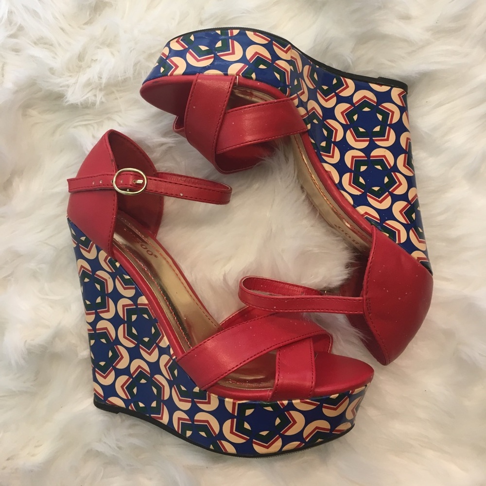 Red wedges