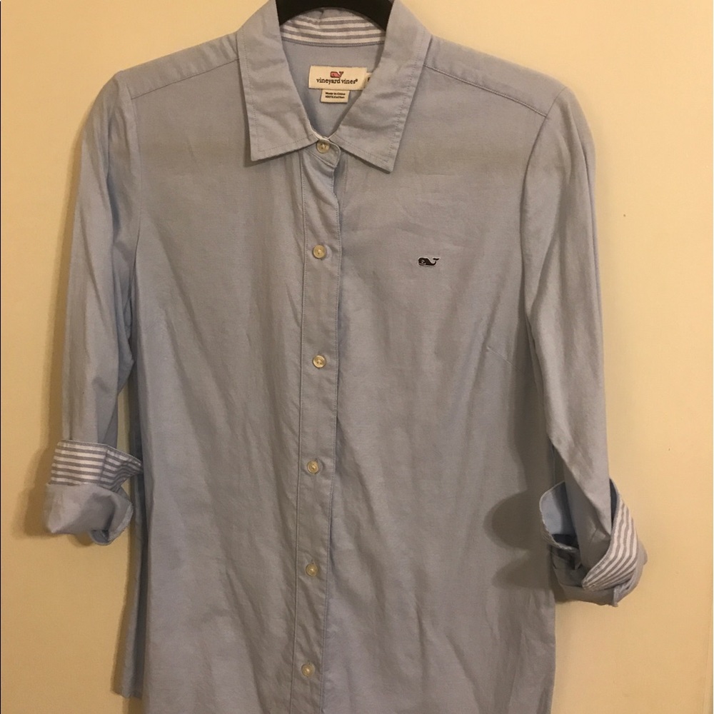 Vineyard Vines Blue Button Down