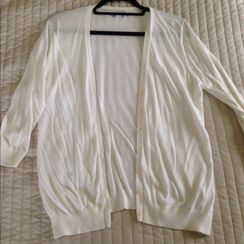 Half Button Up Cardigan