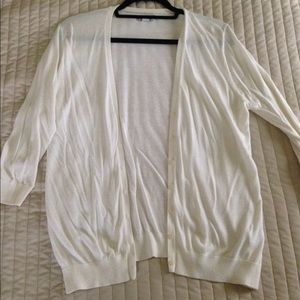 Half Button Up Cardigan