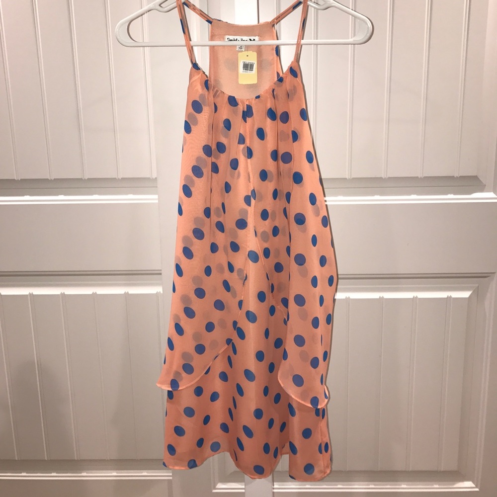 High neck flow dress