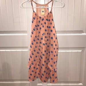 High neck flow dress