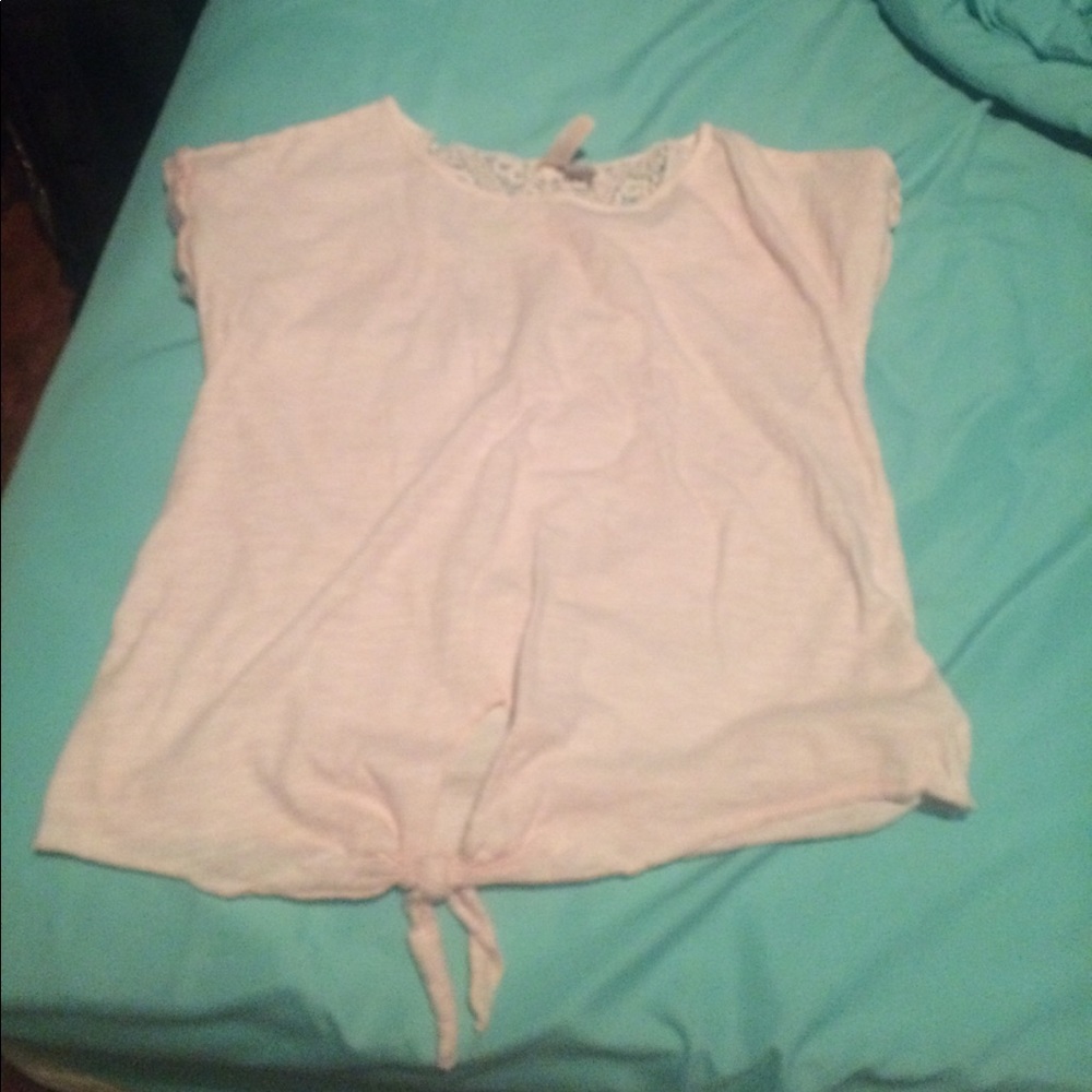 Lace crop top
